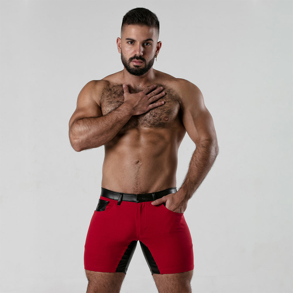  5 Pocket Chap Short LK0968 - underwear gay premium - moda gay masculina - Tripod Factory   