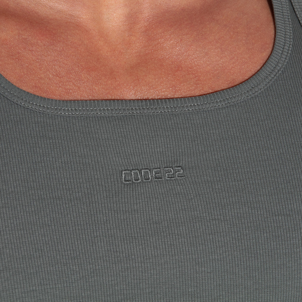  Basic Rib Tanktop – 3302 - underwear gay premium - moda gay masculina - Tripod Factory   