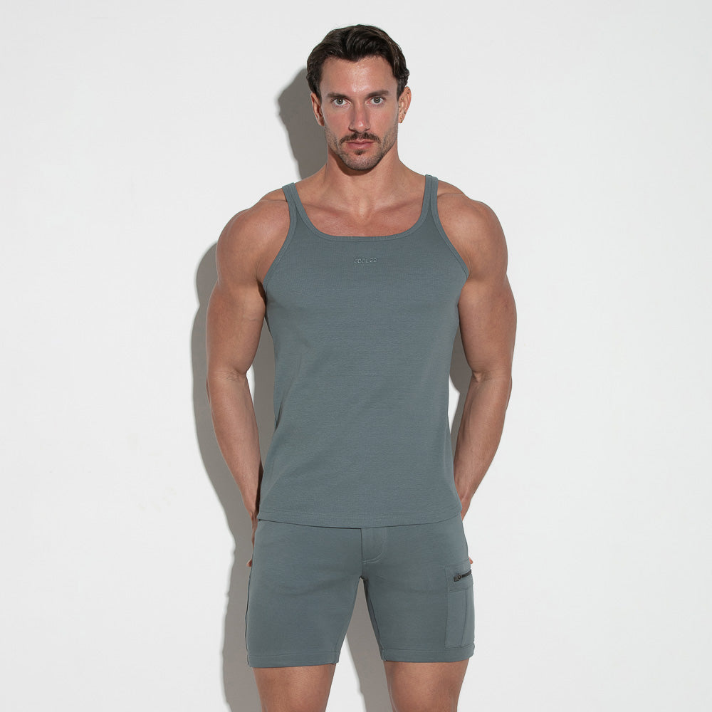  Basic Rib Tanktop – 3302 - underwear gay premium - moda gay masculina - Tripod Factory   