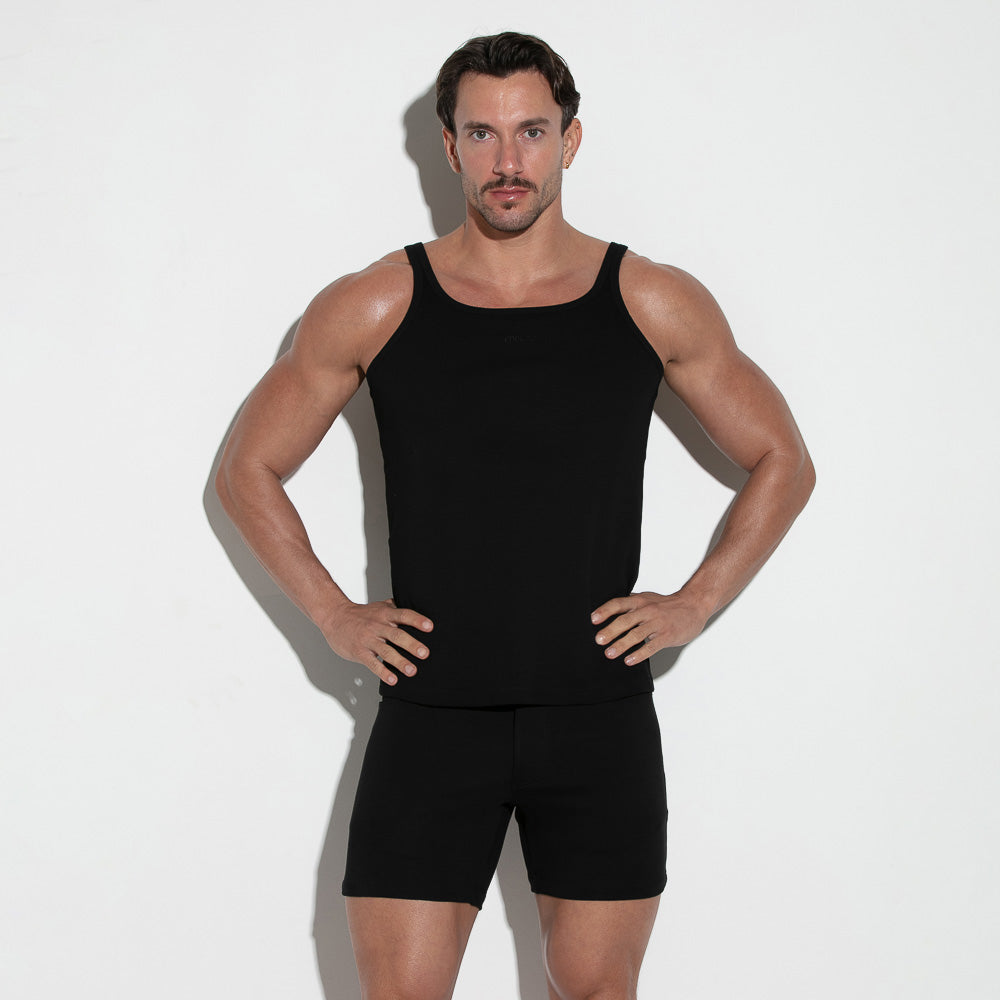  Basic Rib Tanktop – 3302 - underwear gay premium - moda gay masculina - Tripod Factory   