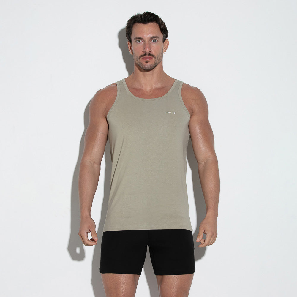  Basic Tanktop – 3300 - underwear gay premium - moda gay masculina - Tripod Factory   