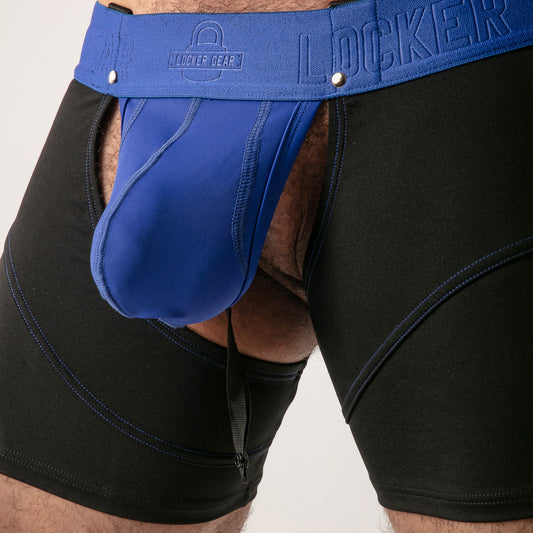 Short Chaps Open Access con D-Ring – LK0979
