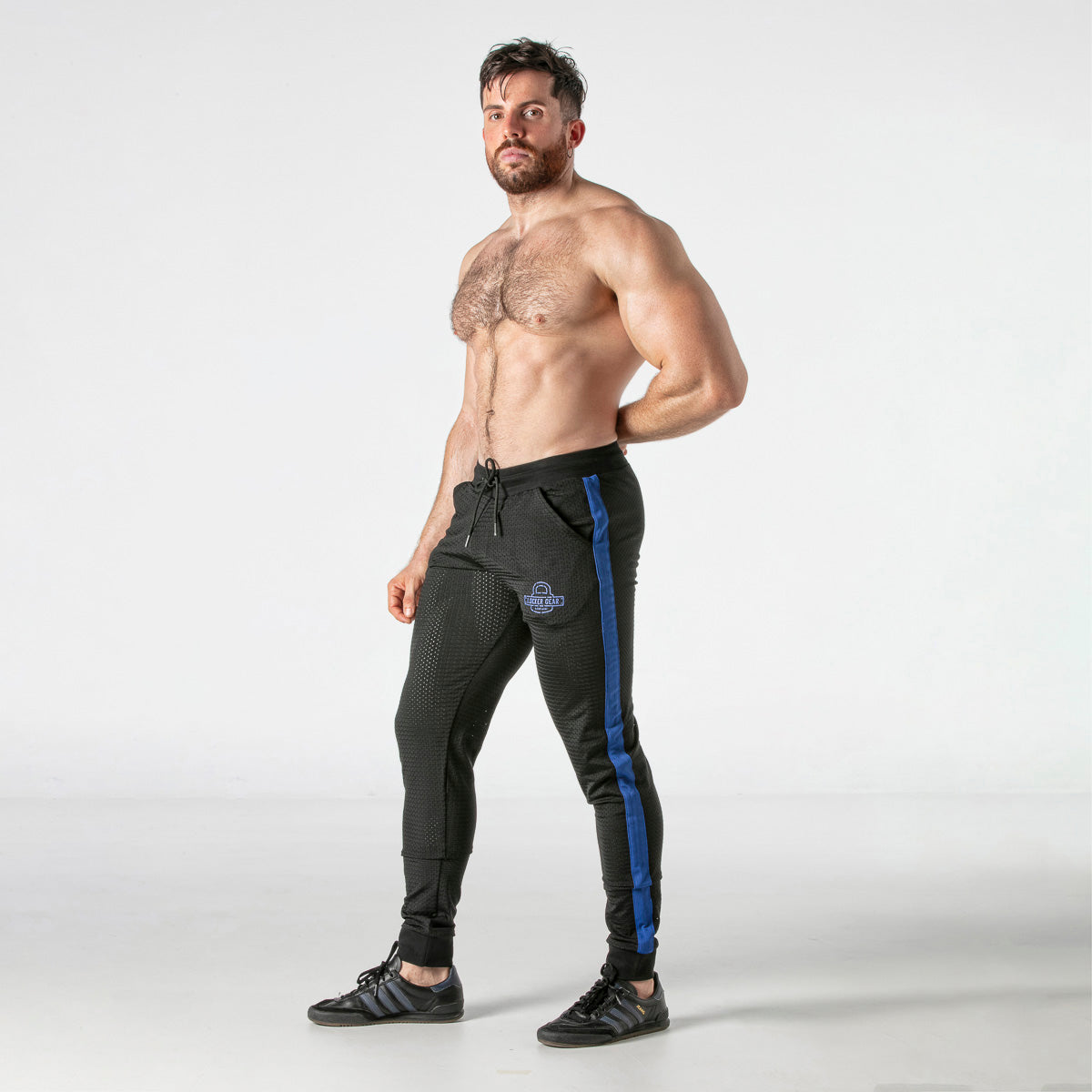  Mesh Back Zip Jogger LK0970 - underwear gay premium - moda gay masculina - Tripod Factory   