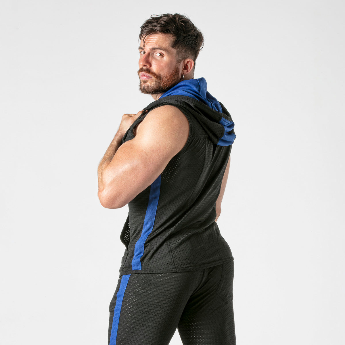  Mesh Hoody LK1056 - underwear gay premium - moda gay masculina - Tripod Factory   