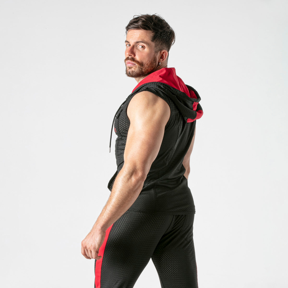  Mesh Hoody LK1056 - underwear gay premium - moda gay masculina - Tripod Factory   