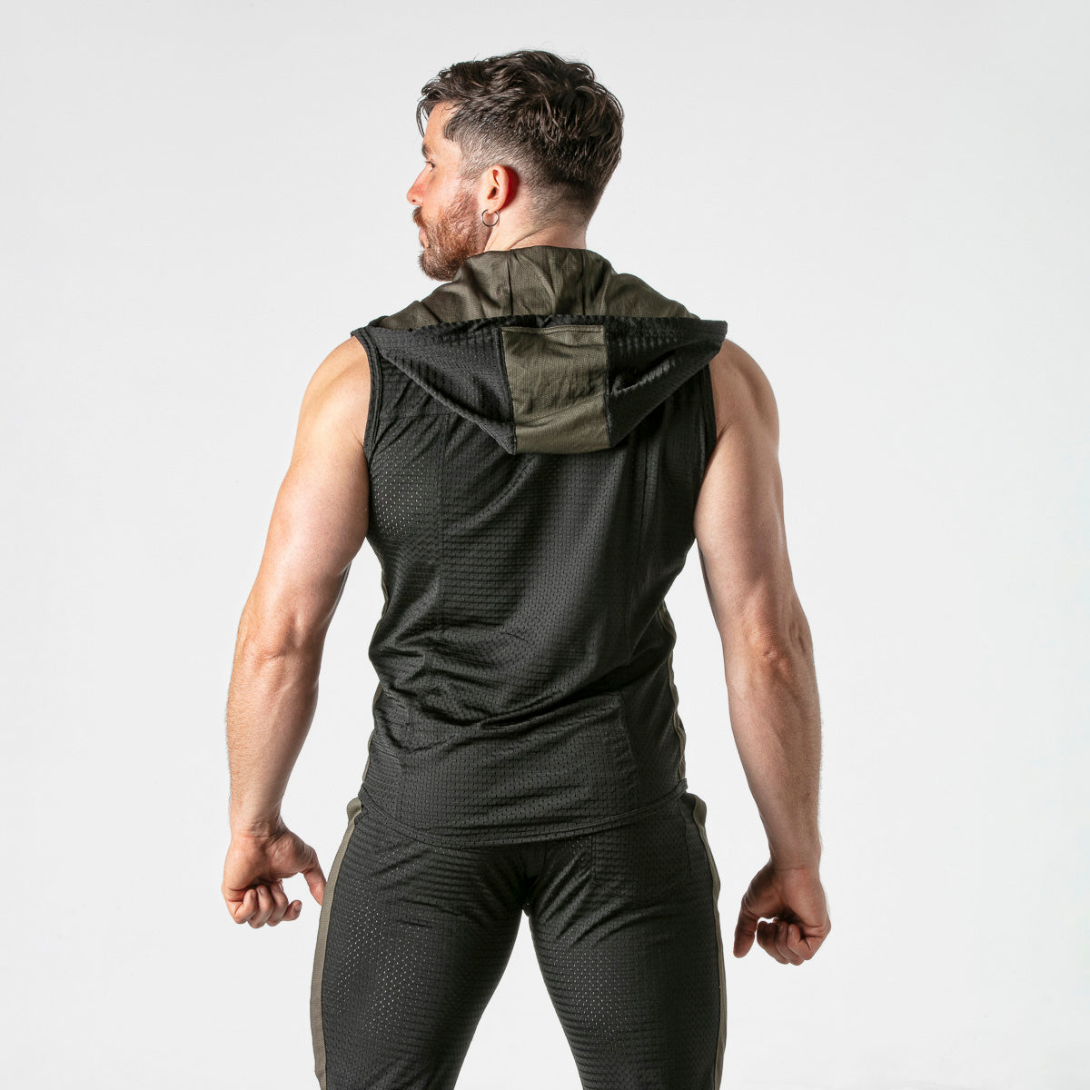  Mesh Hoody LK1056 - underwear gay premium - moda gay masculina - Tripod Factory   