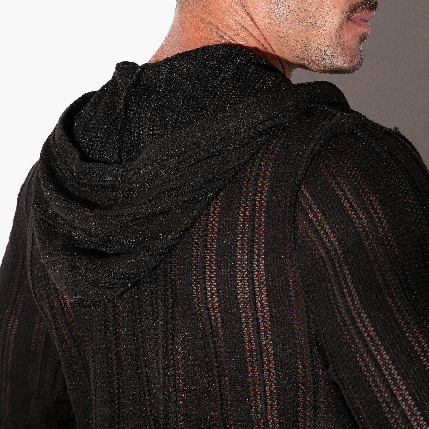  Oasis Mesh Hoody – 9767 - underwear gay premium - moda gay masculina - Tripod Factory   