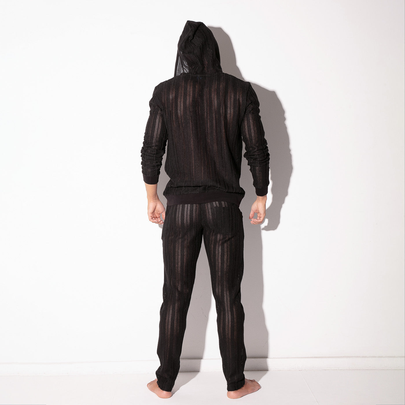  Oasis Mesh Hoody – 9767 - underwear gay premium - moda gay masculina - Tripod Factory   