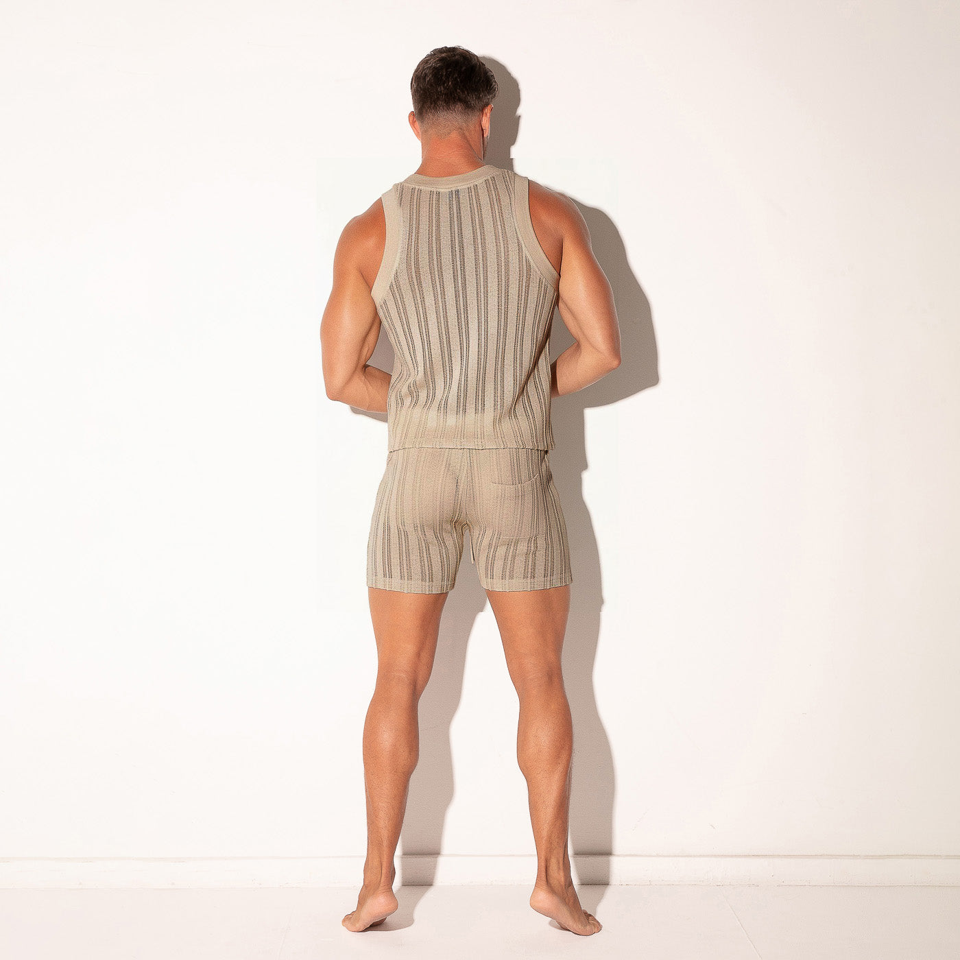  Oasis Open Work Tanktop – 9769 - underwear gay premium - moda gay masculina - Tripod Factory   