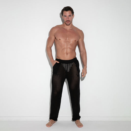  Sheer Knit Pants – 7011 - underwear gay premium - moda gay masculina - Tripod Factory   