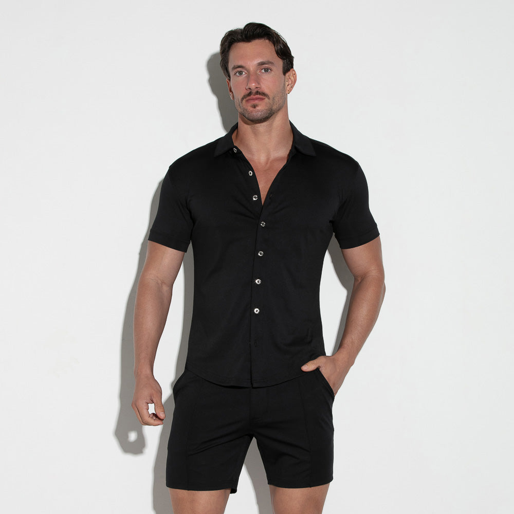  Sleek Stretch Shirt – 9747 - underwear gay premium - moda gay masculina - Tripod Factory   