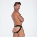 Jockstrap Morado con Transparencia