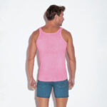 CAMISETA TIRANTES VINTAGE ROSA