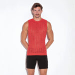 Camiseta tirantes punto Coral